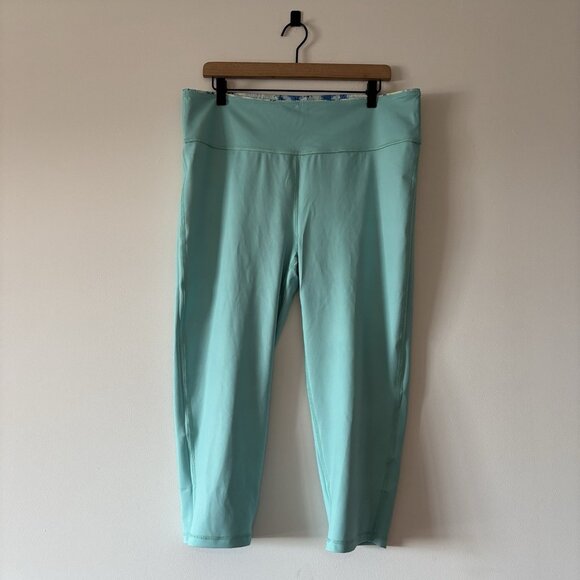 PEACH Athleisure Reversible Yoga Pants Crop Leggings Womens XXL Sporty Gym NWT - Picture 4 of 15